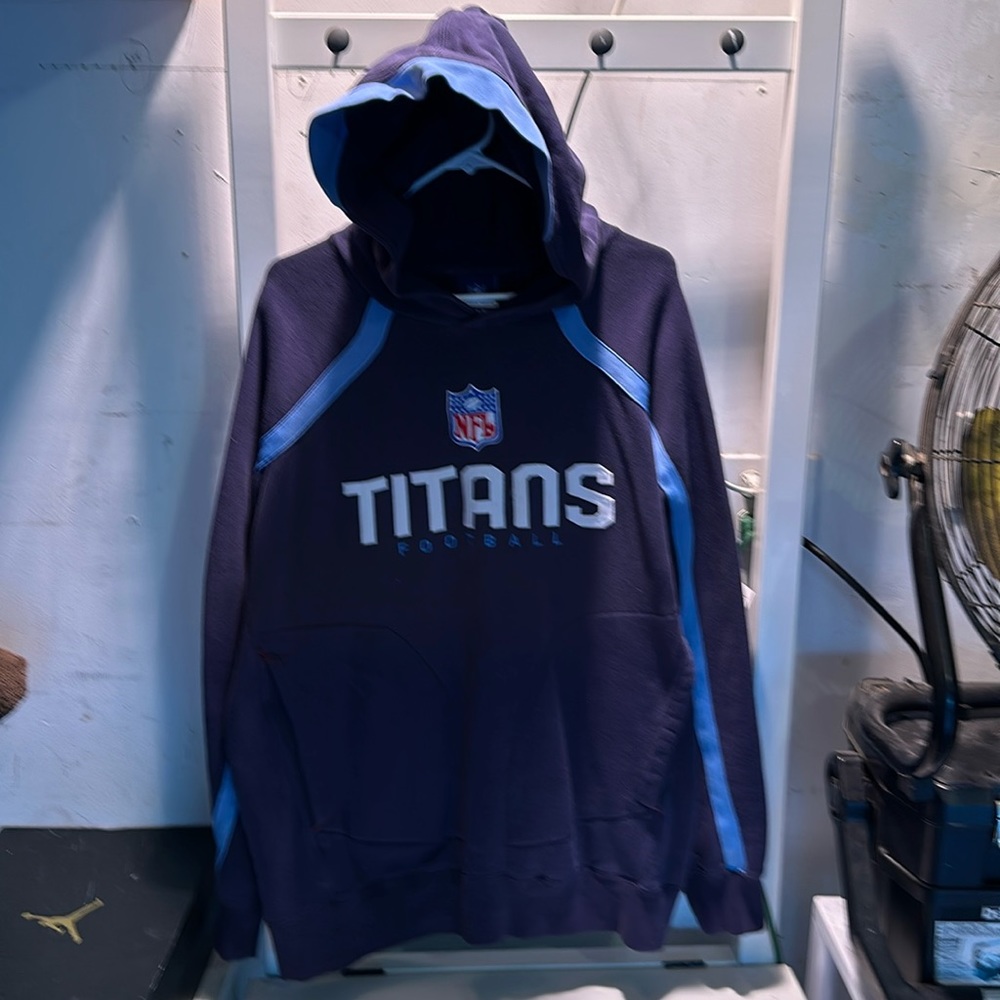 NFL Reebok Authentic Team Gear - Tennessee Titans - Lg. Hoodie